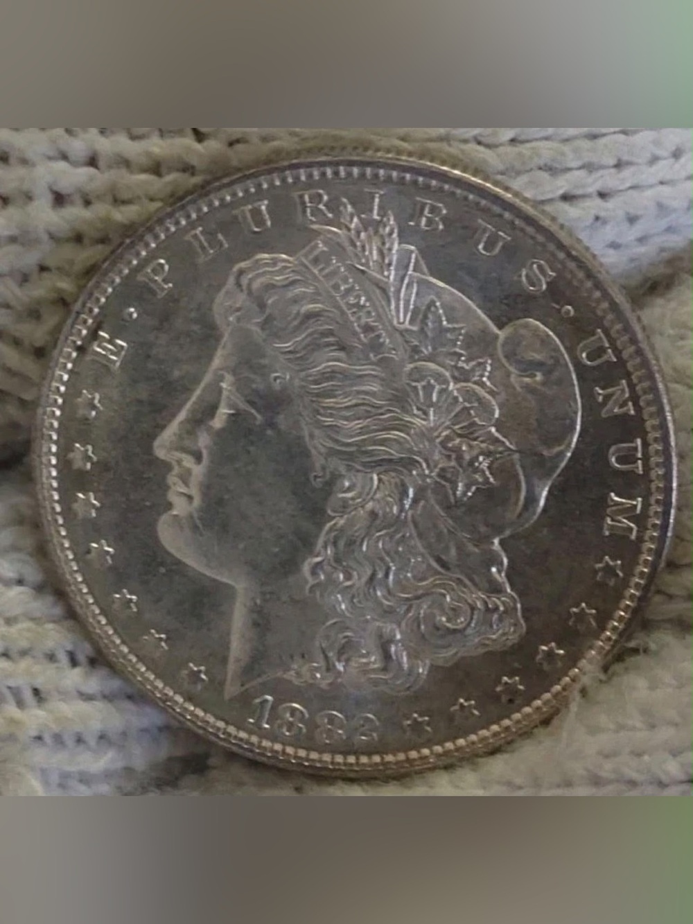 1882-s Morgan Silver Dollar Brilliant Uncirculated